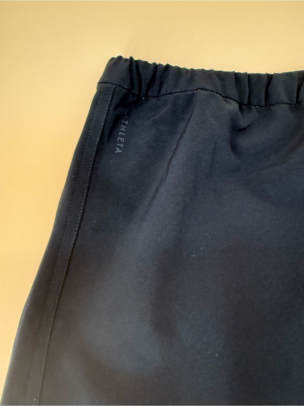 Athleta MVP Snap Pants Wide-Leg Black Activewear All Day Comfort Pants - Picture 6 of 7